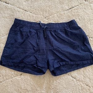 Patagonia shorts, Blue linen, size M